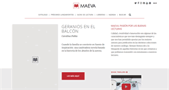 Desktop Screenshot of maeva.es