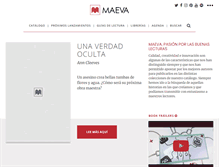 Tablet Screenshot of maeva.es